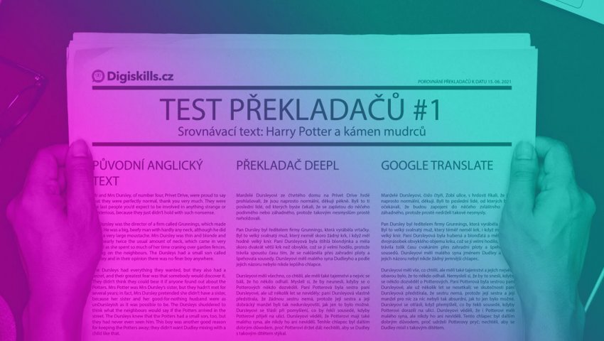 Neuronová síť DeepL nyní umí česky. Je lepší než Google Translate nebo Microsoft Translator?